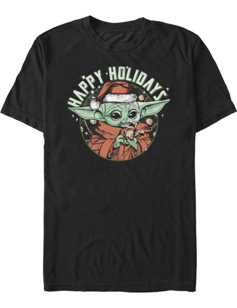 Rockinstone - Camiseta The Child Boas Festas The Mandalorian Star Wars-S