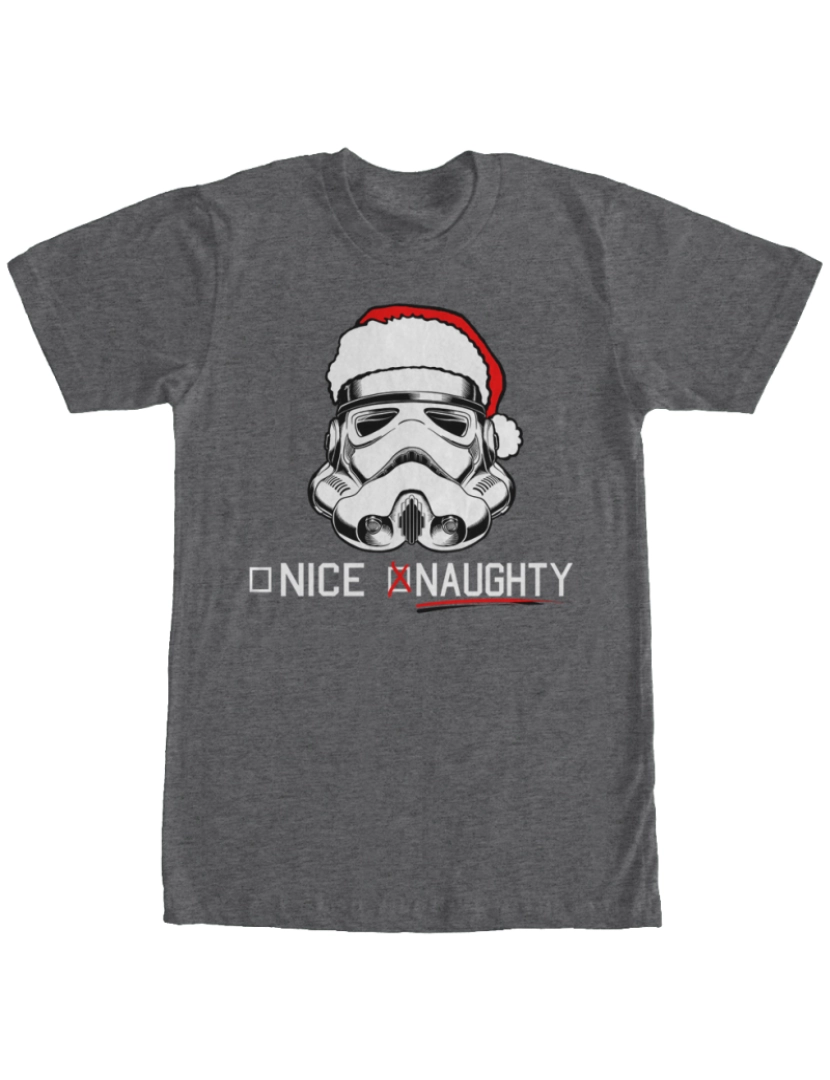 Rockinstone - Camiseta de Natal Naughty Stormtrooper de Star Wars-S