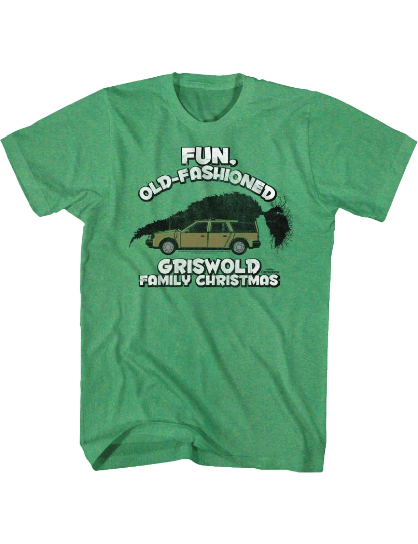 imagem de Camisa de Natal Griswold antiquada-S1