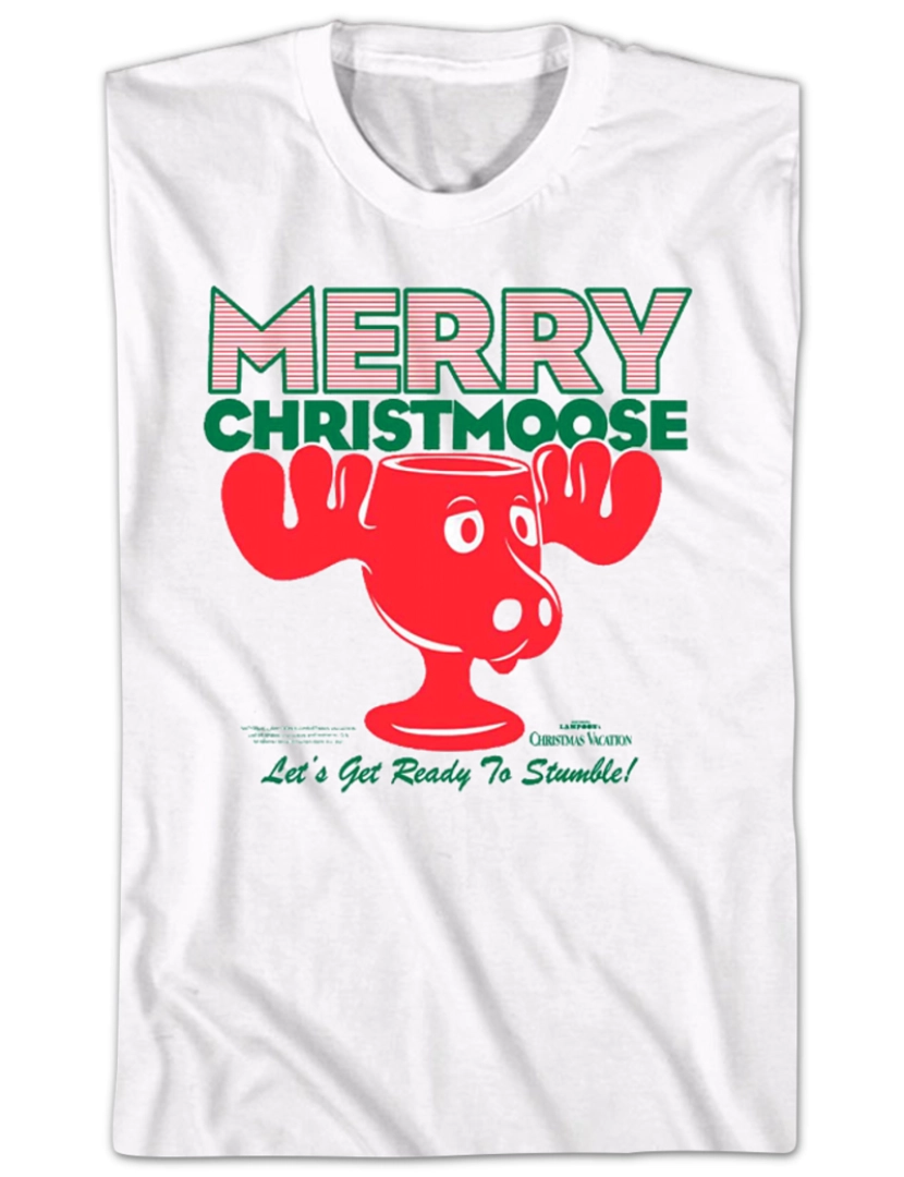 imagem de Camiseta Feliz Férias de Natal de Christmoose-S1