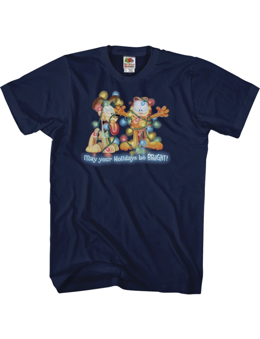 Rockinstone - Camiseta Que Suas Férias Sejam Brilhantes Garfield-S