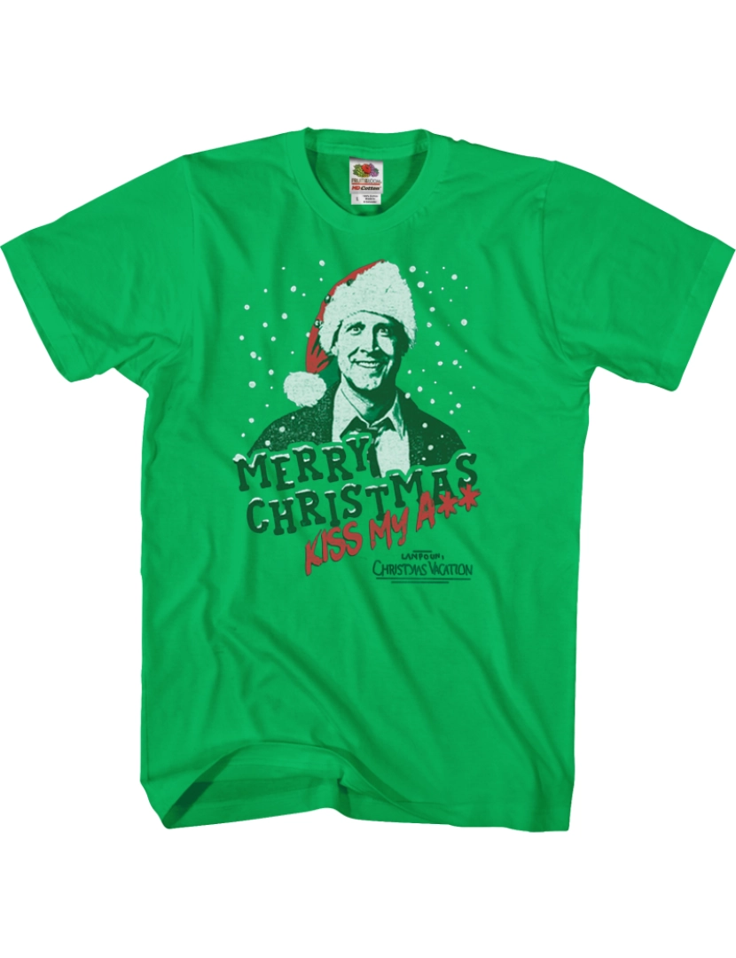 imagem de Camiseta Kiss My Ass Férias de Natal-S1