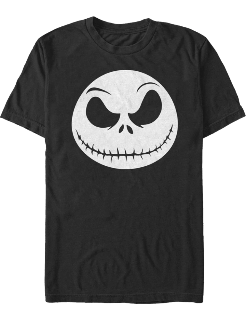 imagem de Camiseta Jack Skellington Head Shot Pesadelo antes do Natal-S1