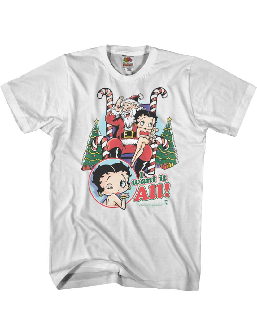 imagem de Camiseta Eu Quero Tudo Betty Boop-S1