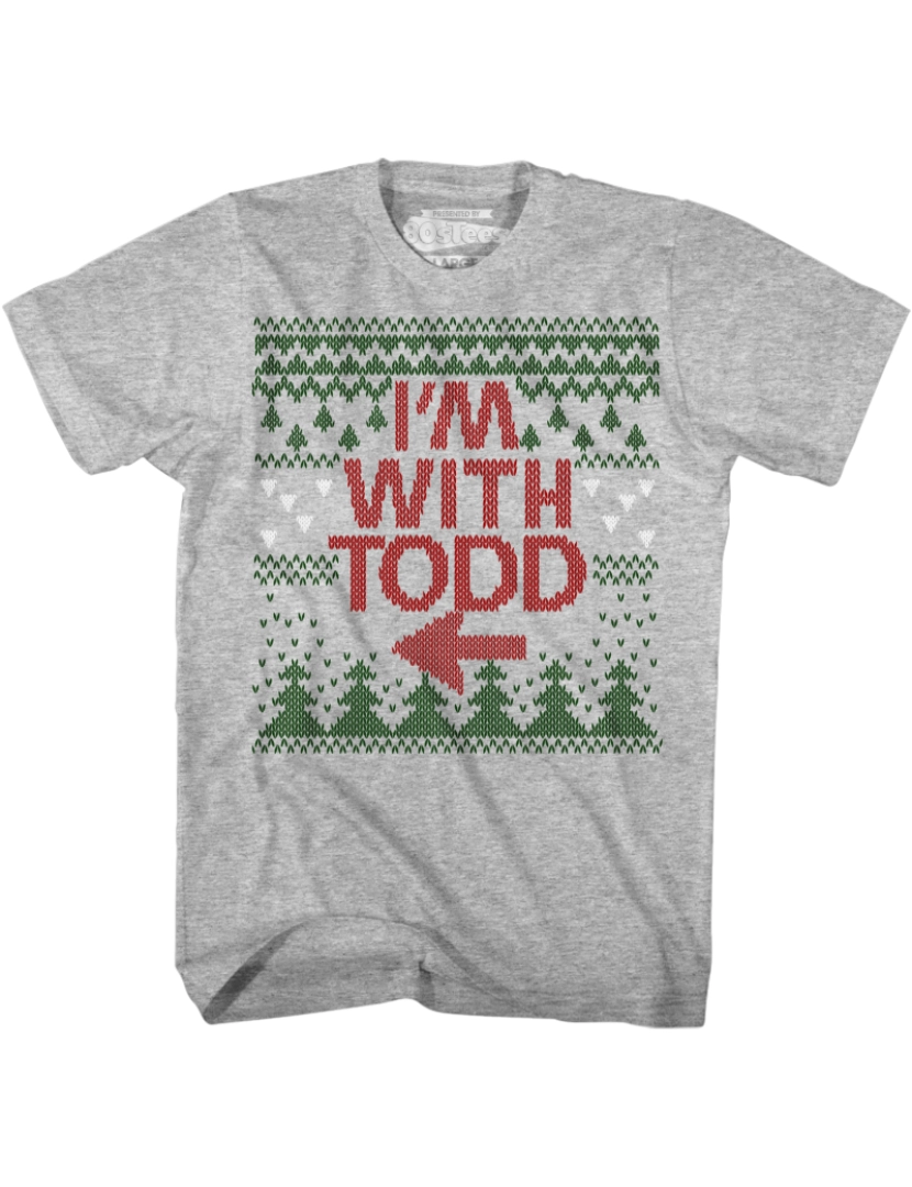 imagem de Camiseta Estou com as férias de Natal de Todd-S1