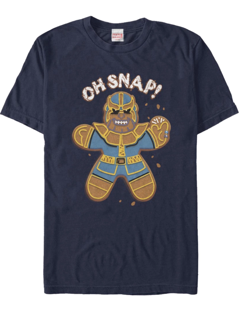 imagem de Camiseta Gingerbread Thanos Oh Snap Marvel Comics-S1