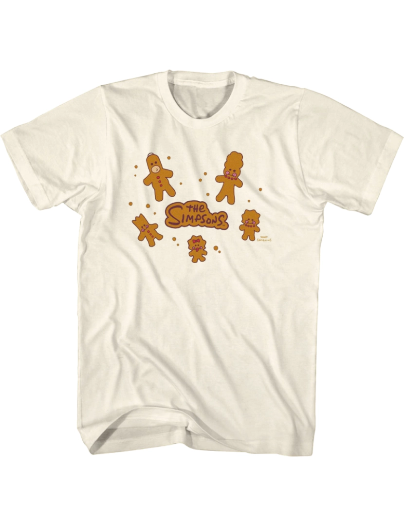 Rockinstone - Camiseta Simpsons de biscoitos de gengibre-S