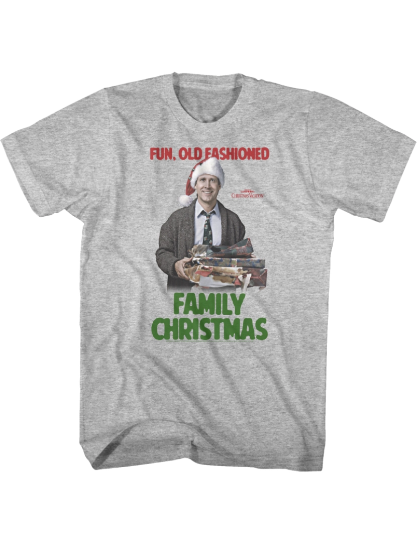 imagem de Camiseta Clark Griswold divertida e antiquada de férias de Natal-S1