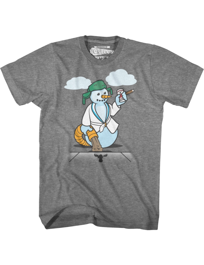 imagem de Camiseta Férias de Natal do primo Eddie Snowman-S1