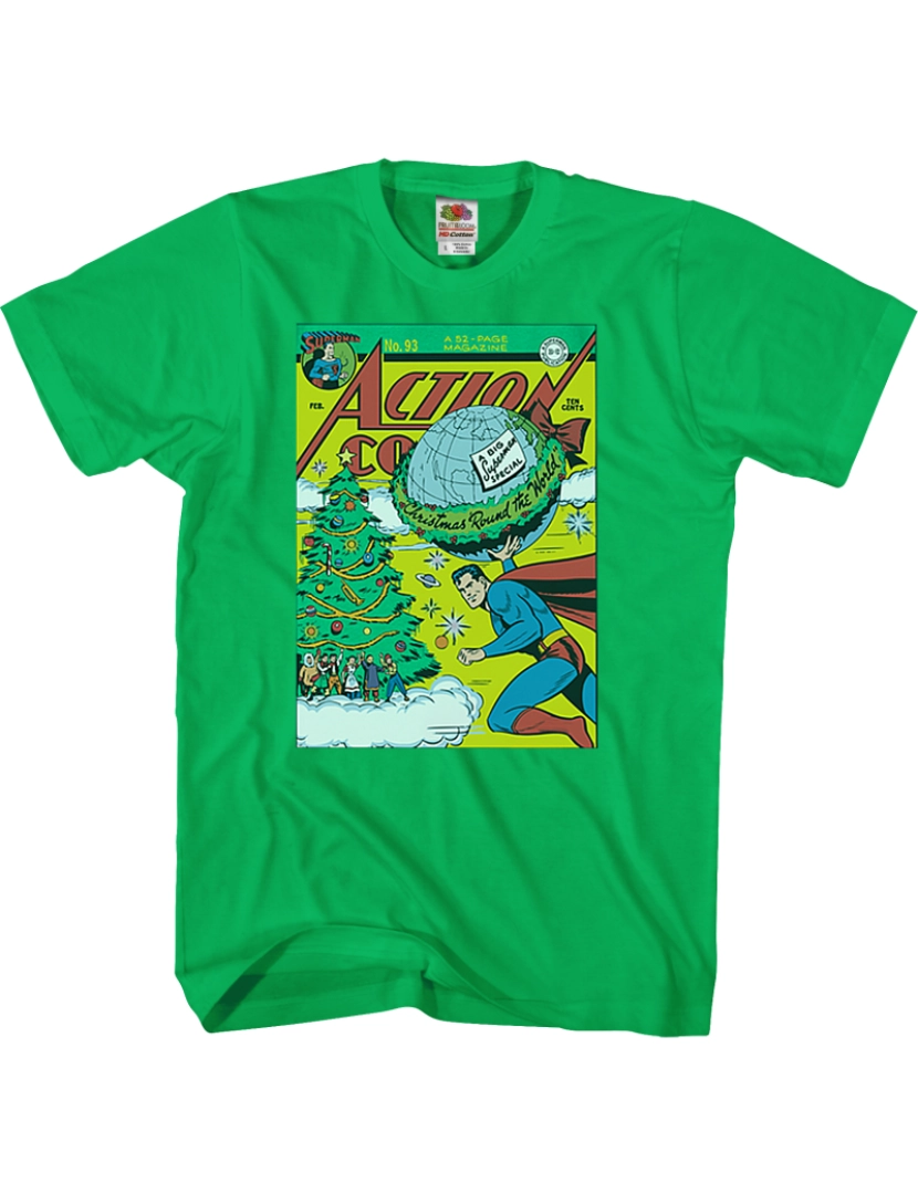 Rockinstone - Camiseta Natal ao redor do mundo Superman-S