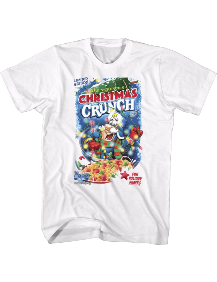 Rockinstone - Camiseta Christmas Crunch Cap'n Crunch-S