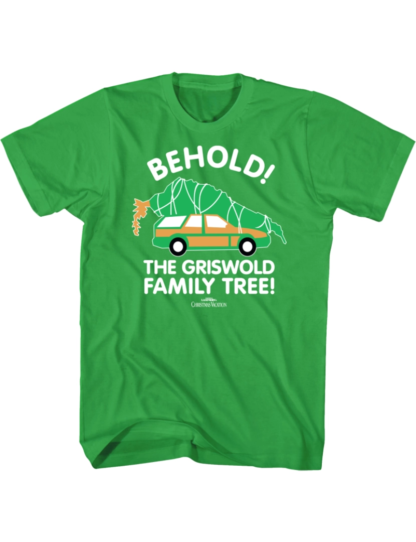 imagem de Camiseta Eis as férias de Natal da árvore genealógica de Griswold-S1