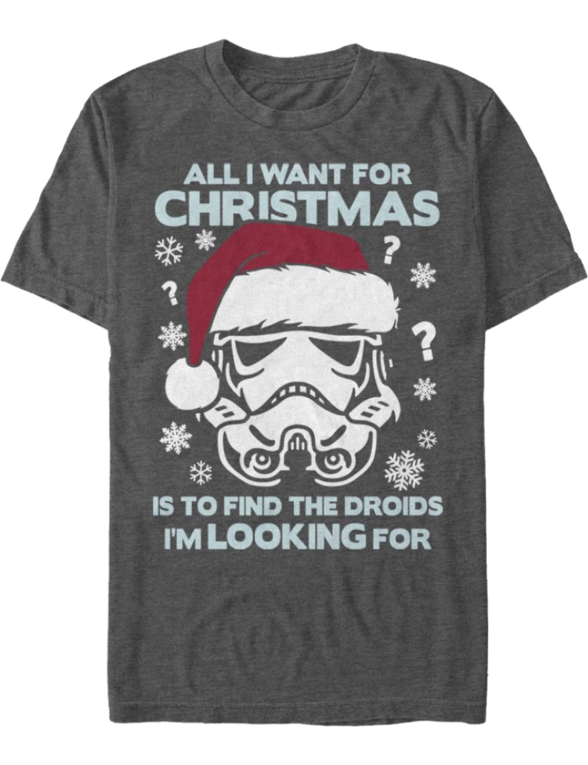 imagem de Camiseta Tudo que eu quero para o Natal Star Wars-S1