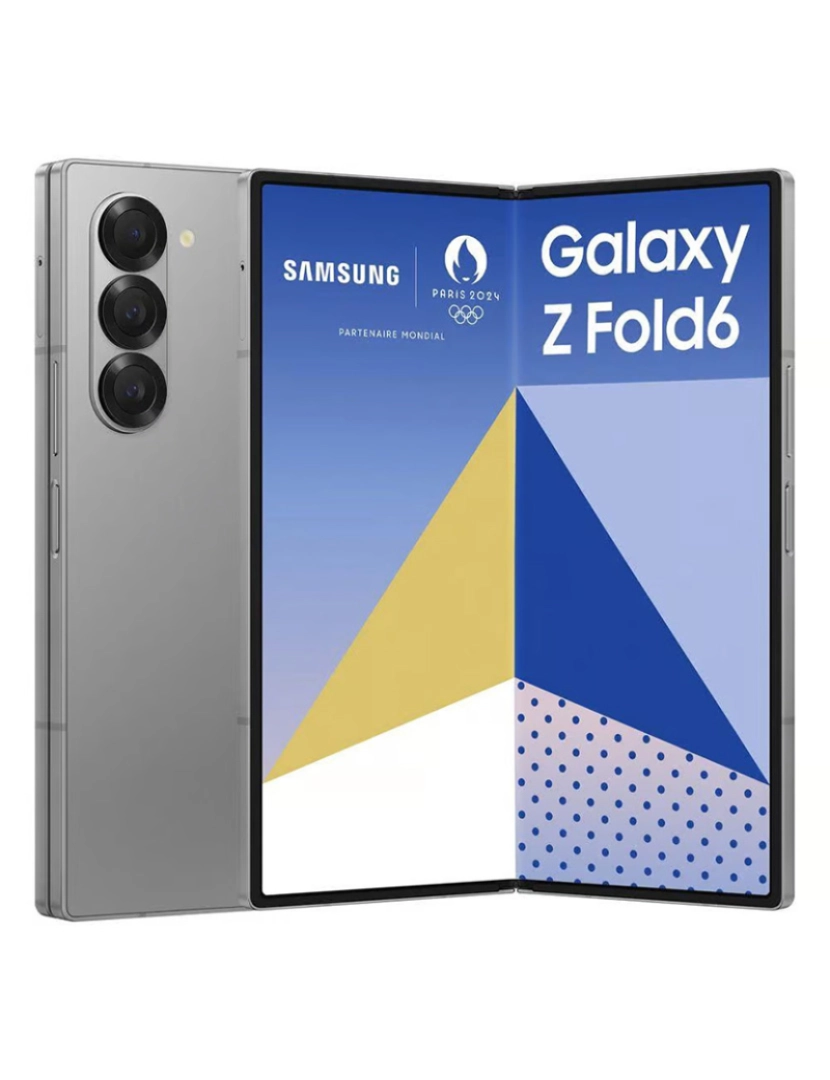 Samsung - Samsung Galaxy Z Fold6 5G 256GB F956B DS Silver Grau A+