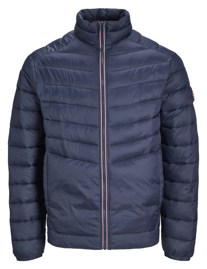 Jack & Jones - Jack & Jones Sprint Puffer Collar  Azul