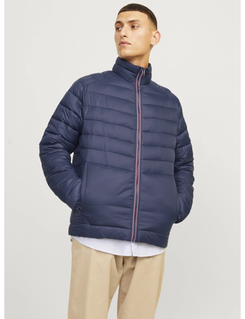 imagem de Jack & Jones Sprint Puffer Collar  Azul3