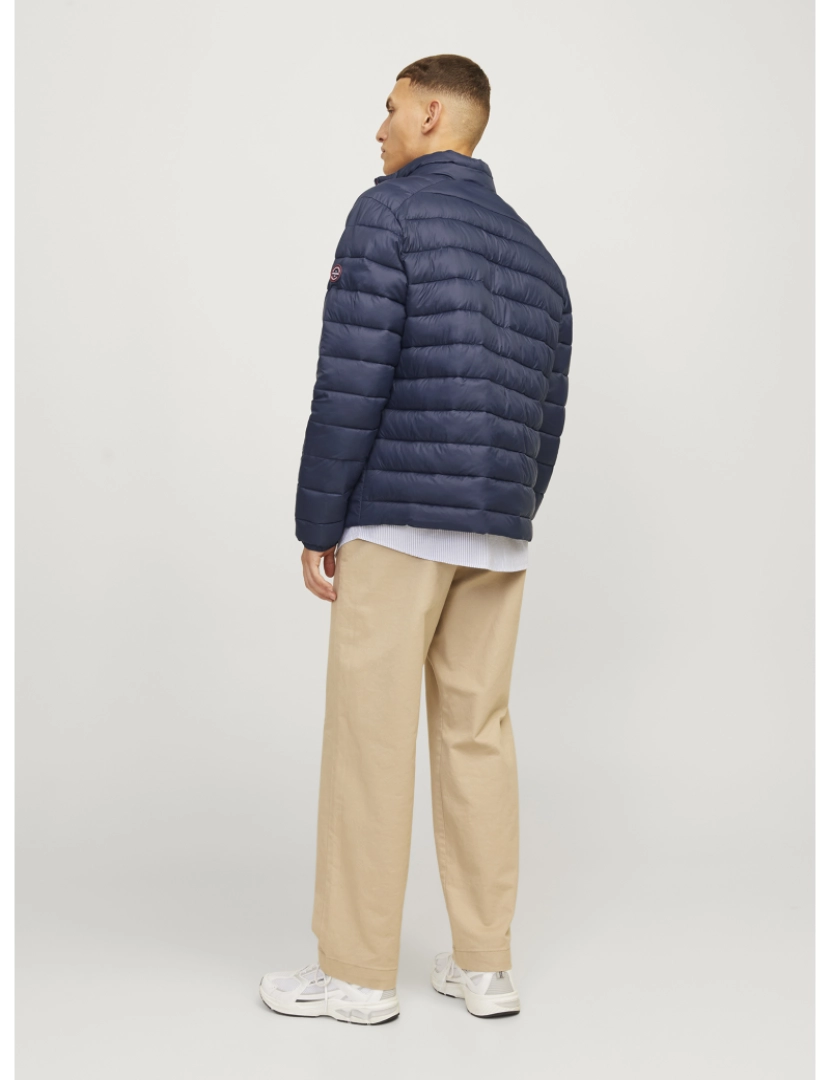 imagem de Jack & Jones Sprint Puffer Collar  Azul4