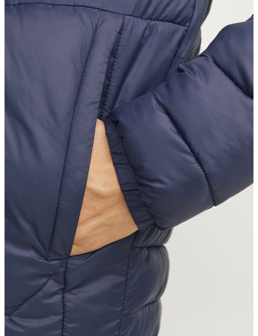 imagem de Jack & Jones Sprint Puffer Collar  Azul5