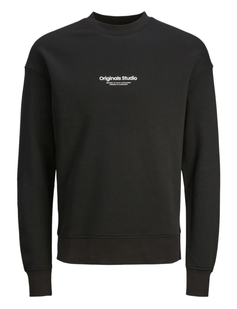 Jack & Jones - Jack & Jones Vesterbro Sweat Crew Neck Negro