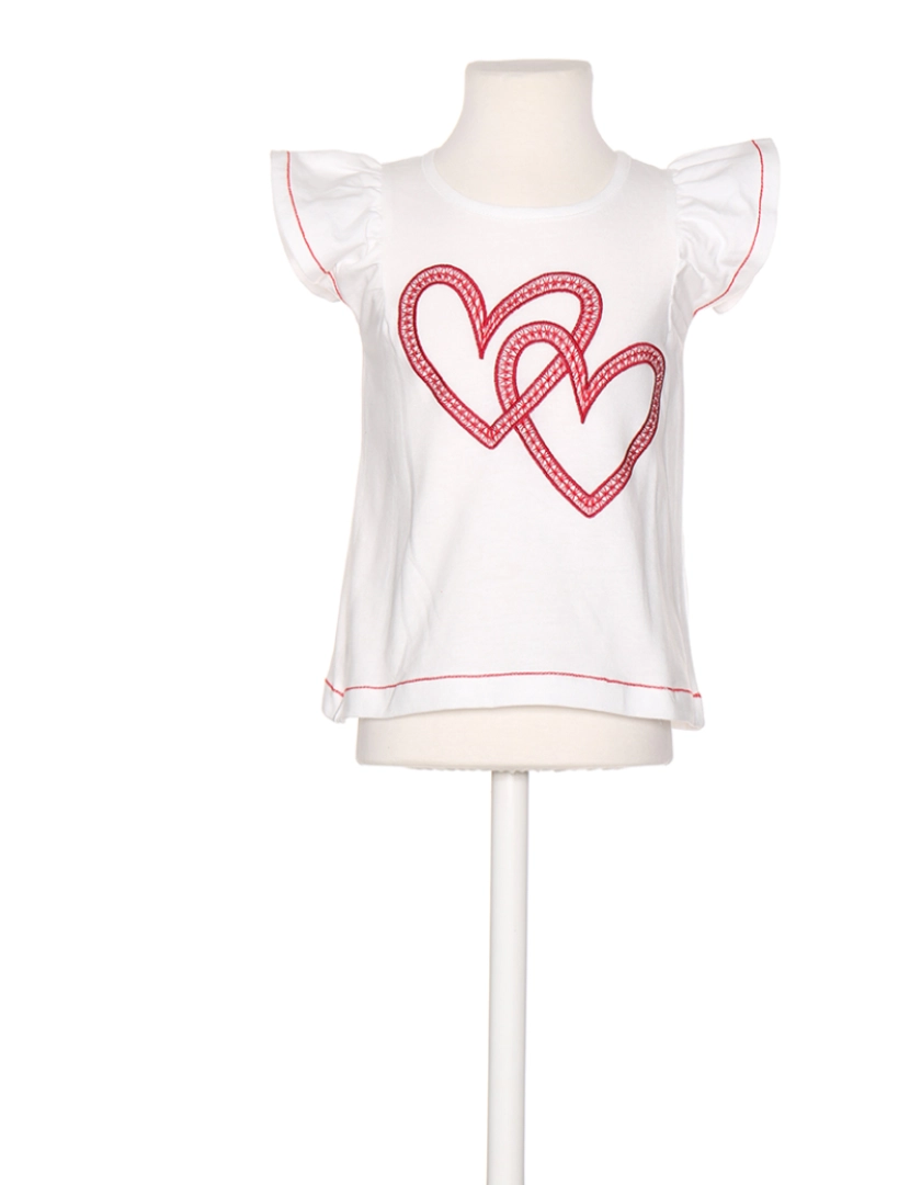 Agatha Ruiz De La Prada - T-Shirt de Menina Branco