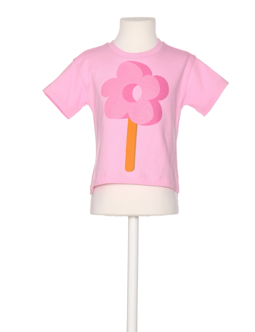 Agatha Ruiz De La Prada - T-Shirt de Menina Rosa