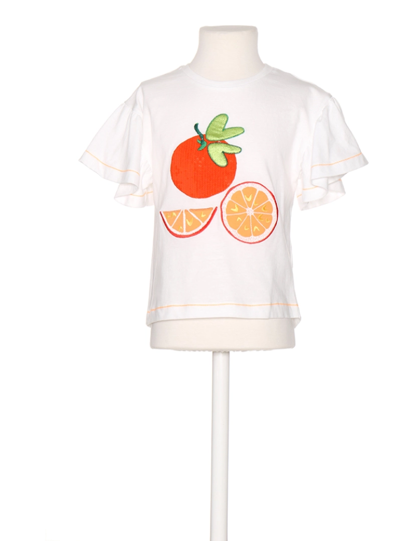 Agatha Ruiz De La Prada - T-Shirt de Menina Branco