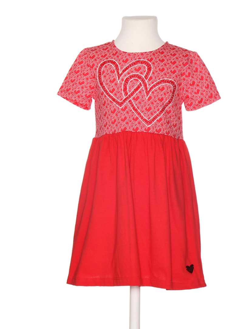 Agatha Ruiz De La Prada - Vestido de Menina Vermelho