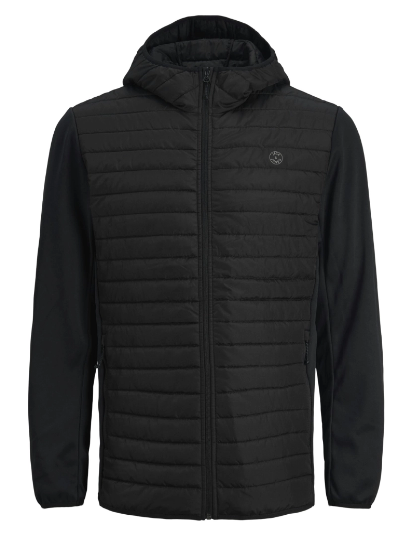 imagem de Jack & Jones Multi Quilted Jacket Negro2