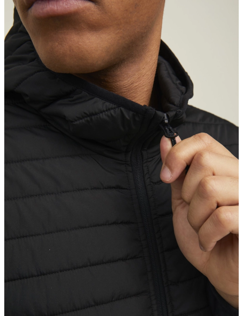 imagem de Jack & Jones Multi Quilted Jacket Negro5