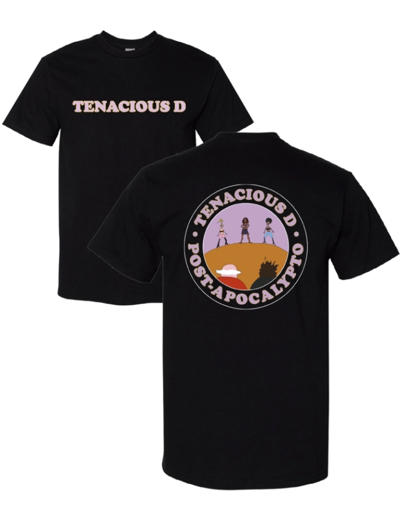 Rockinstone - Camiseta Tenacious D Woman Time-S