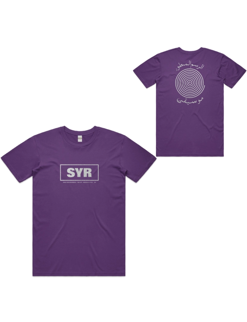 imagem de Camiseta Sonic Youth SYR roxa-S1