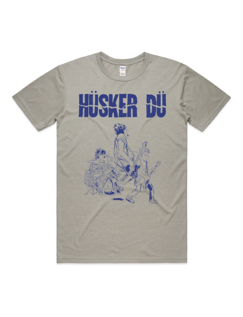 Rockinstone - Camiseta Husker Du Hüsker Dü X Brian Walsby-S