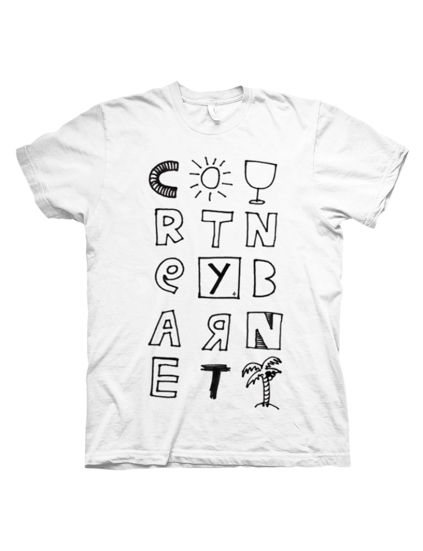 Rockinstone - Camiseta Tropical Courtney Barnett-S