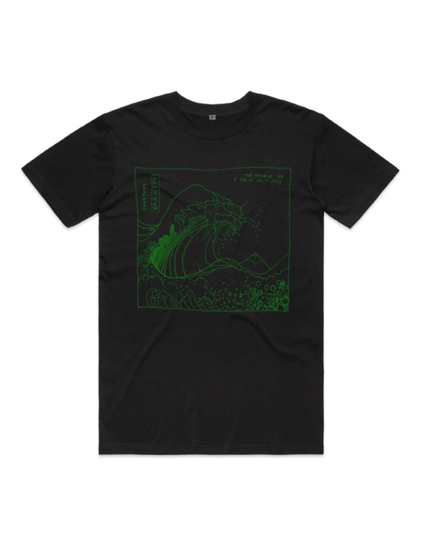 Rockinstone - Camiseta Courtney Barnett Um Mar De Ervilhas Partidas-S