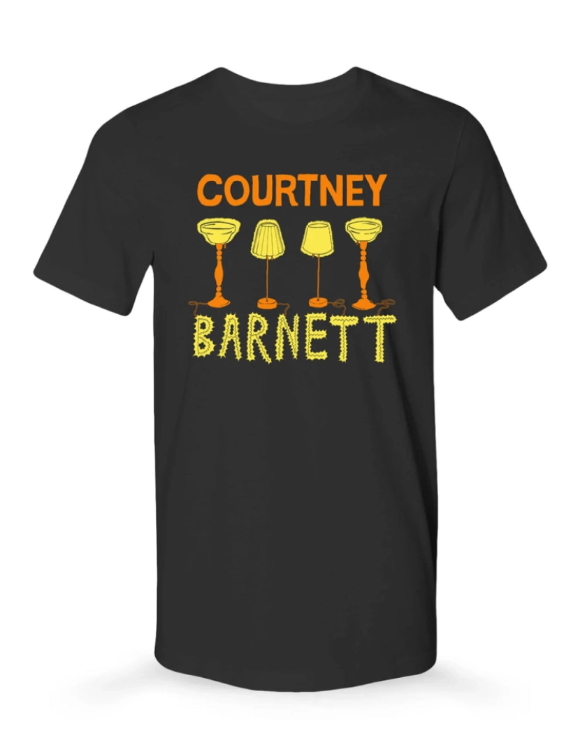 Rockinstone - Camiseta Lâmpada Courtney Barnett-S