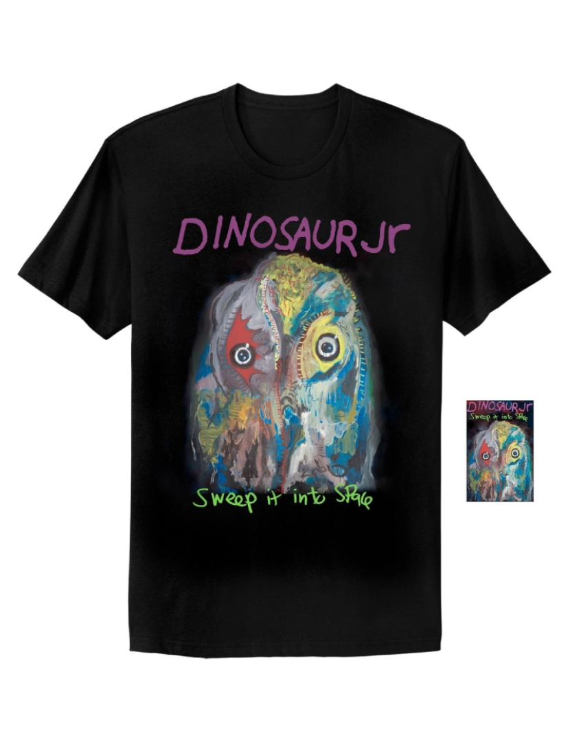 Rockinstone - Camiseta Dinosaur Jr.-S