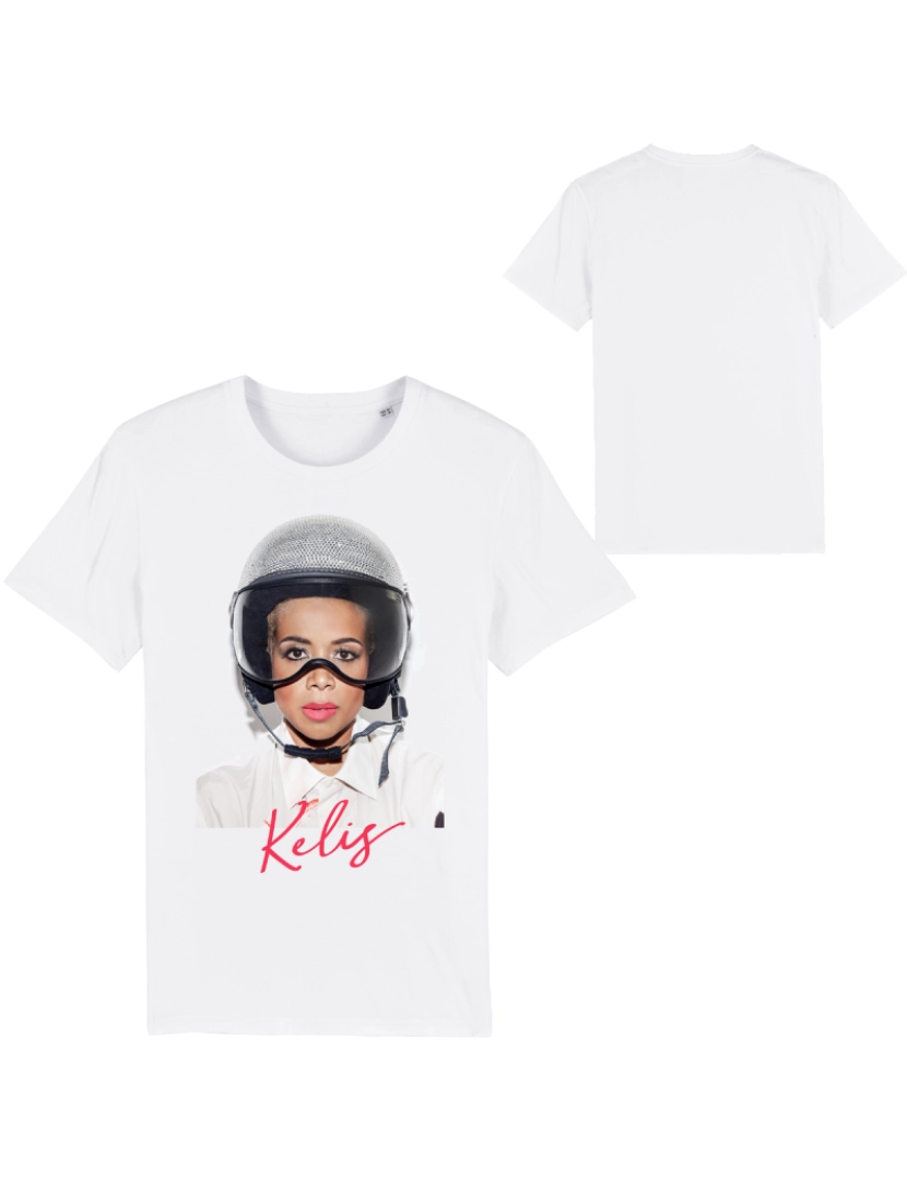 Rockinstone - Camiseta unissex com capacete Kelis-S