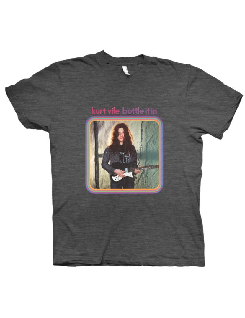 Rockinstone - Kurt Vile engarrafa em camiseta-S