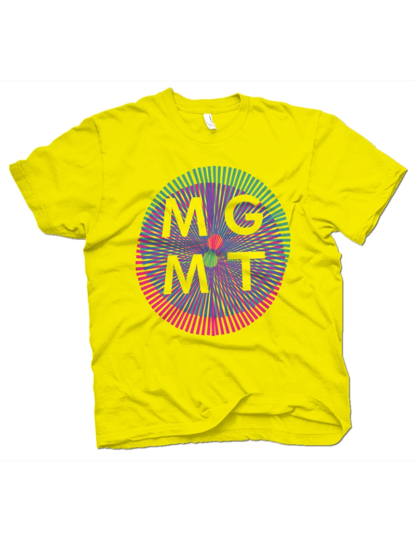 Rockinstone - Camiseta Arte Op MGMT-S