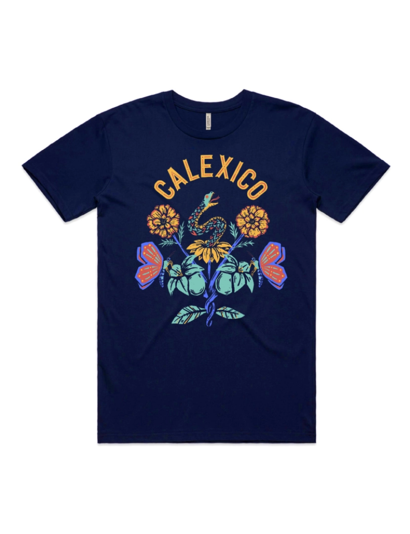 Rockinstone - Camiseta Calexico Miguel Snake-S