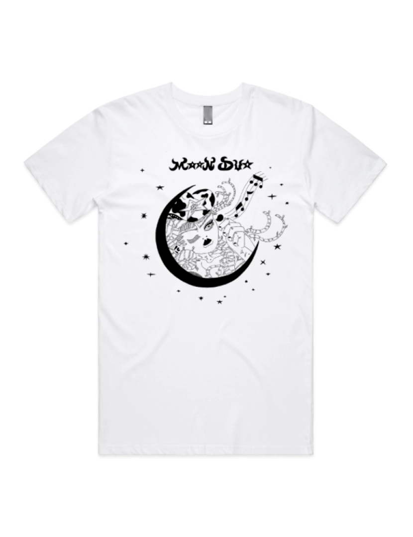 Rockinstone - Camiseta Moon Duo Moon Lady-S