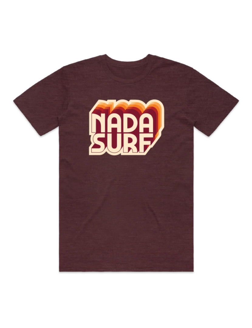 Rockinstone - Camiseta Nada Surf Retro 3D-S