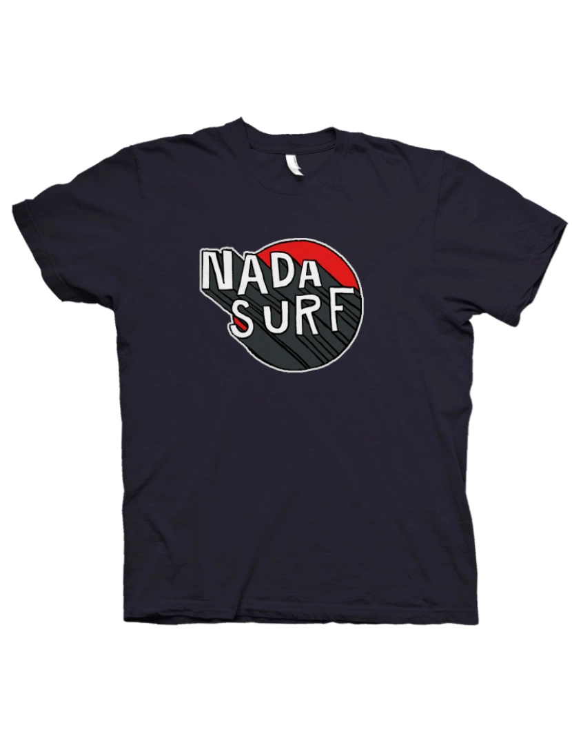 Rockinstone - Camiseta Nada Surf 3D Logo-S