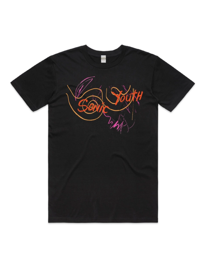 Rockinstone - Camiseta Sonic Youth Evol Logo-S