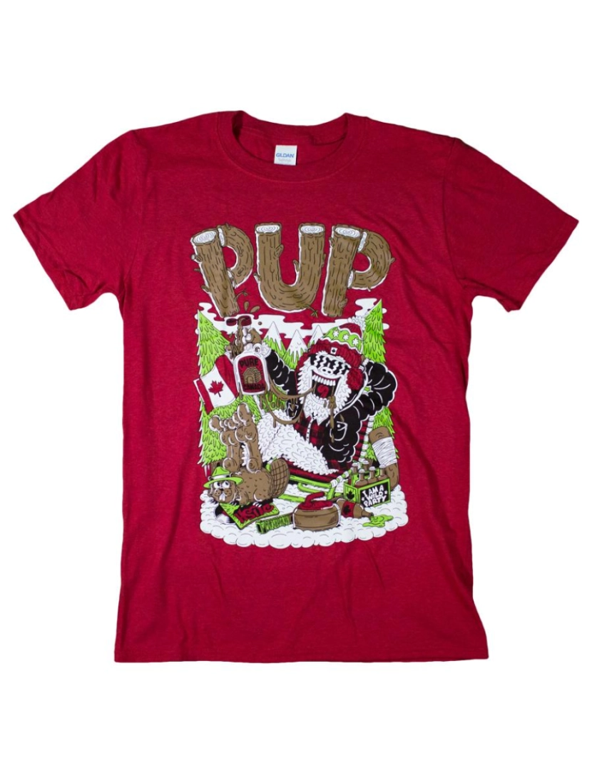 Rockinstone - Camiseta PUP Squatch Watch-S