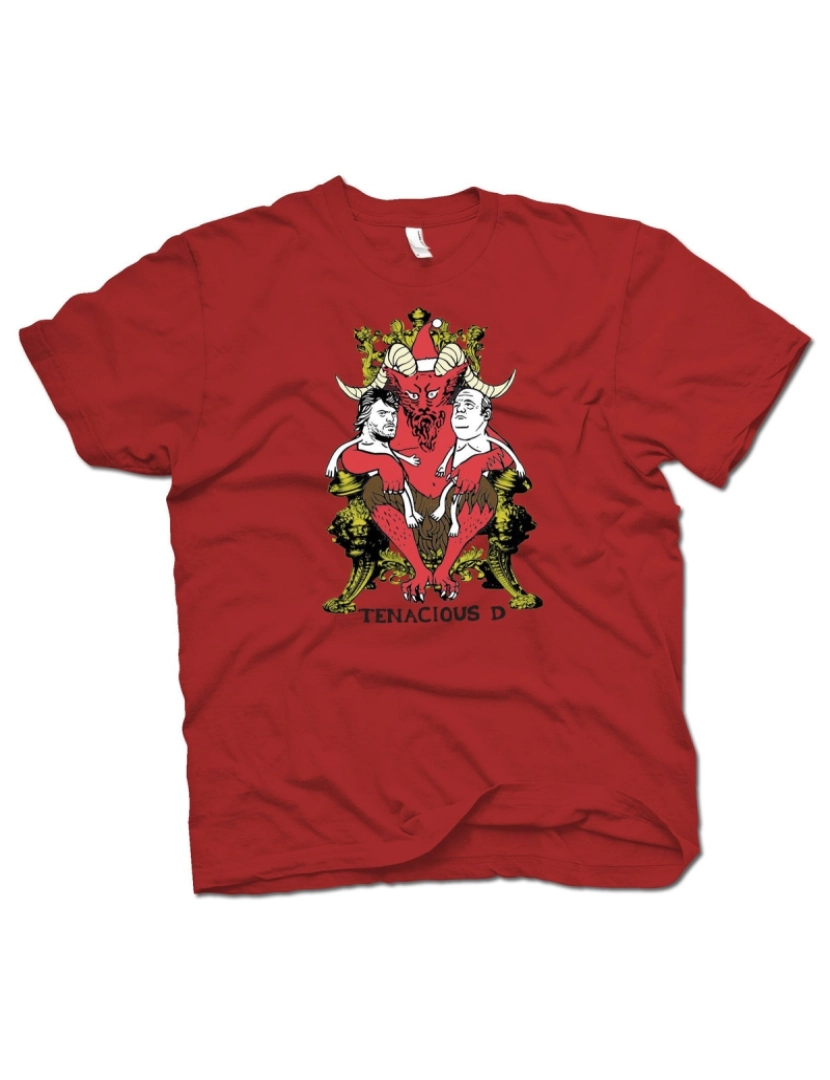 Rockinstone - Camiseta Tenacious D Santa-S