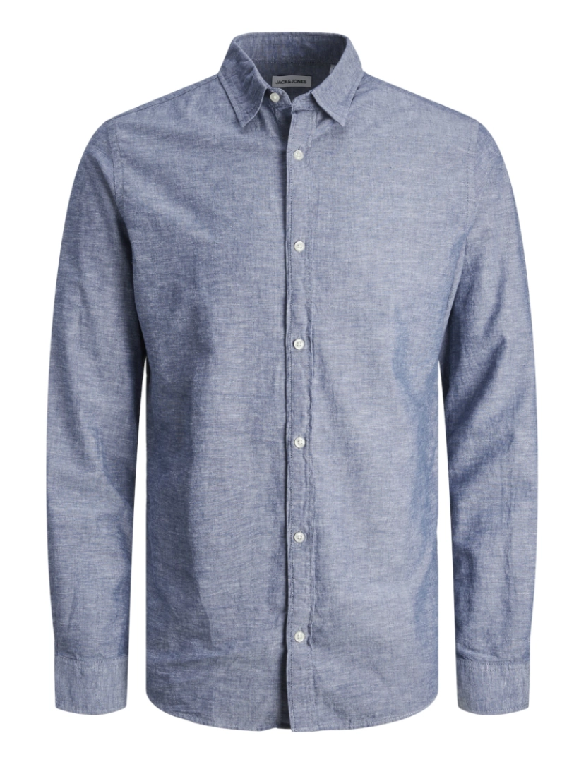 Jack & Jones - Jack & Jones Linen Blend  Azul