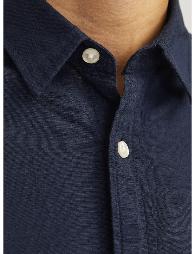 imagem de Jack & Jones Linen Blend  Azul5