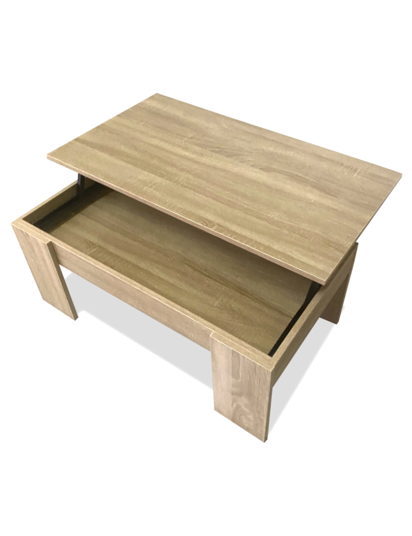 imagem de Mesa de Centro Elevatória Nyana Home Cambrian Resistente Fácil de Limpar Design Moderno6