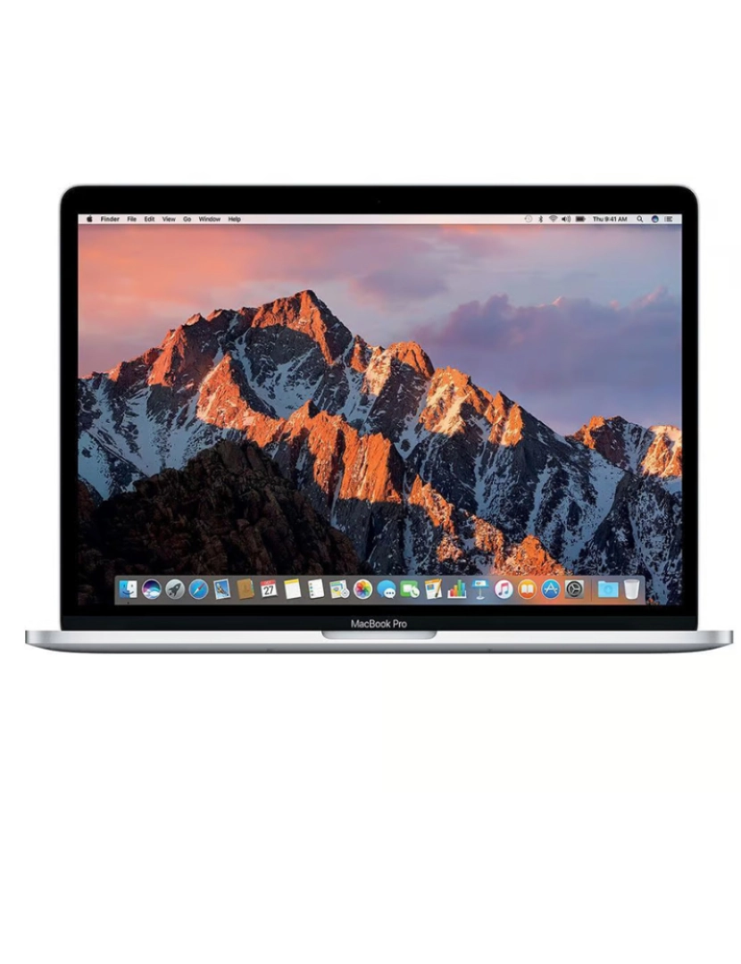 Apple - Apple MacBook Pro (13 2016, 2 TBT3) Silver Grau B